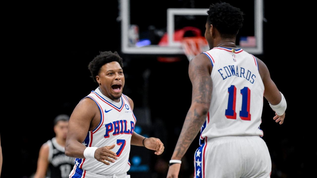 NBA｜萊利（Kyle Lowry）對籃網披甲　歷史第12個上陣20季球員。（路透社）