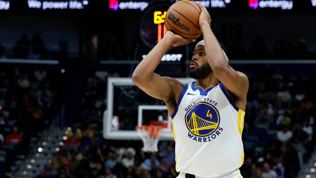 穆迪攻入生涯最高分，帶領勇士擊敗鵜鶘。(美聯社)