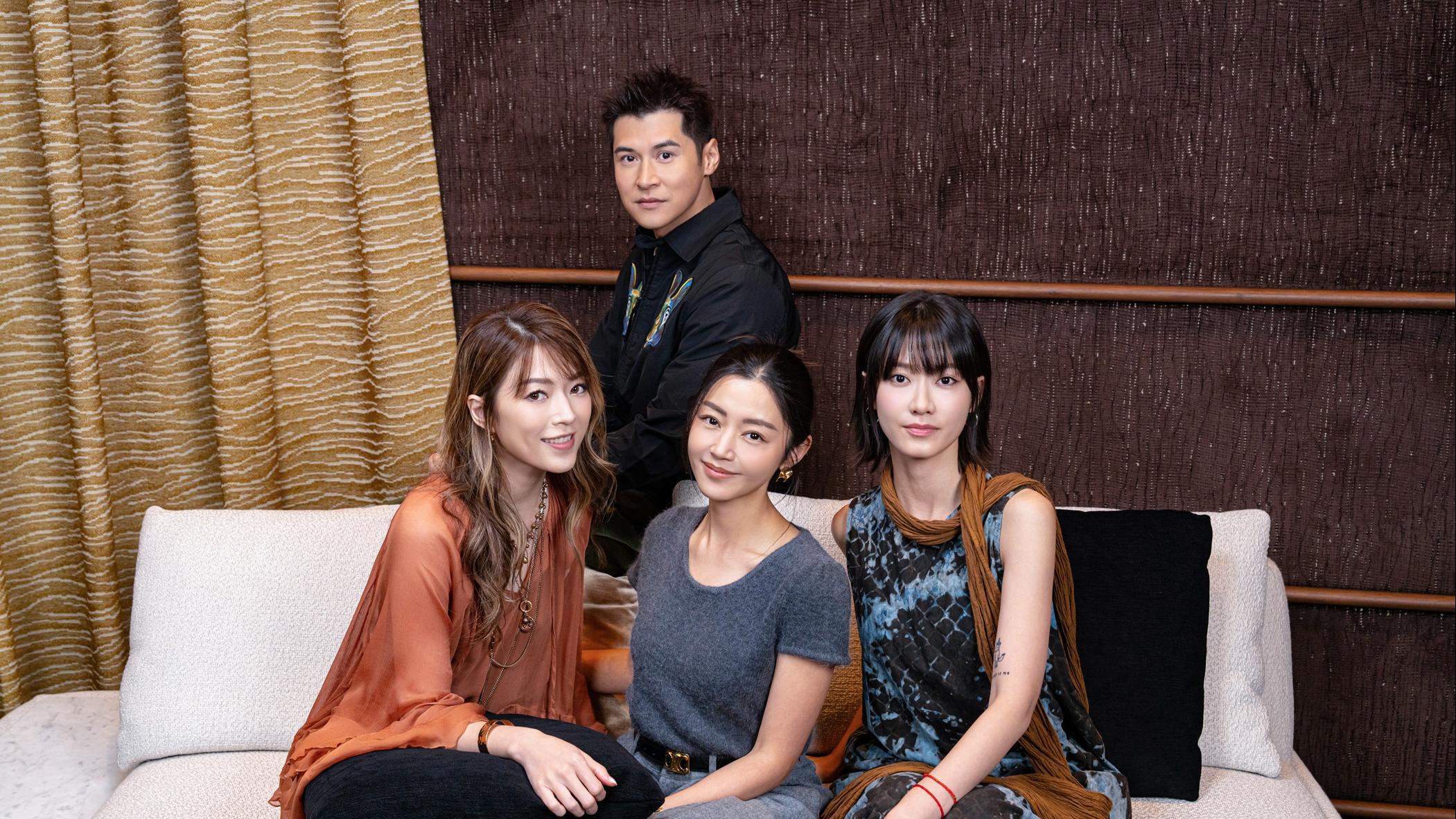 像我這樣的愛情｜陳家樂三「情人」首度同框  連詩雅自爆唔敢睇老公拍愛情片