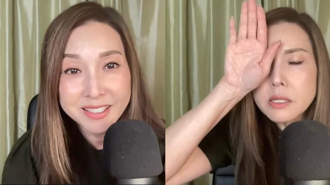 李婉華驚爆左眼失明半年　初現飛蚊及閃光現象