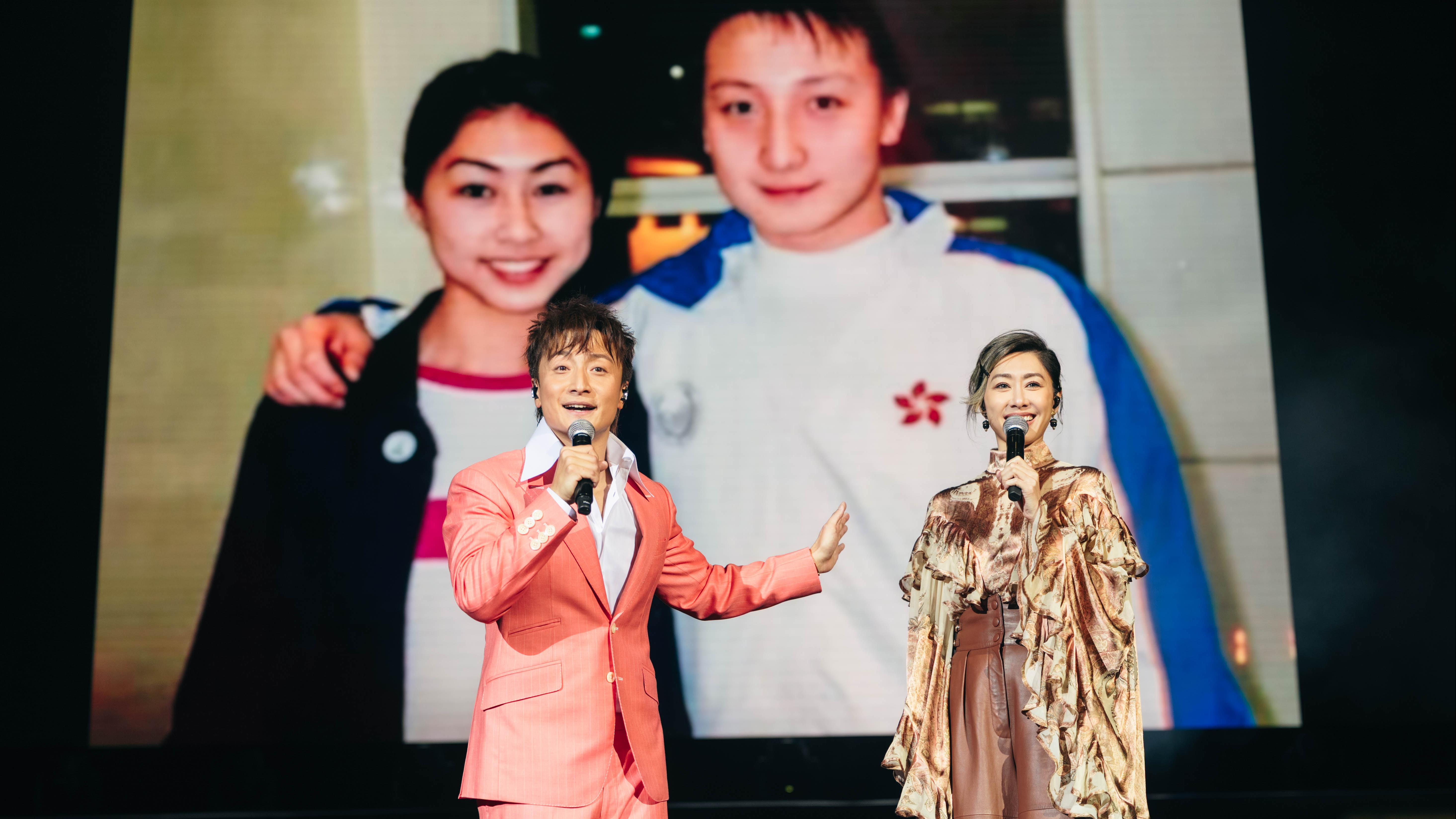 方力申演唱會｜30年老友胡定欣驚喜站台合唱《好心好報》 公開愛女名字盼湊成「FAMILY」