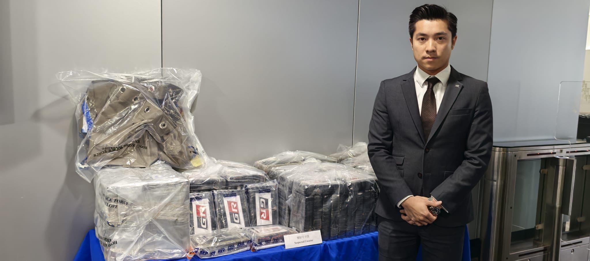 東非烏干達男冒認領事職員送文件，行李酒店藏8100萬元可卡因被捕。