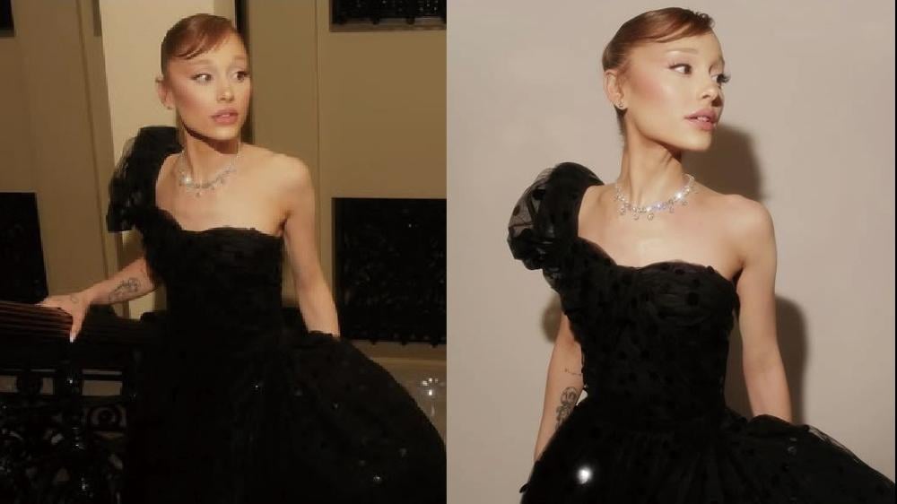 Ariana Grande倫敦出席首映禮 纖薄如紙片人身材惹影迷擔憂