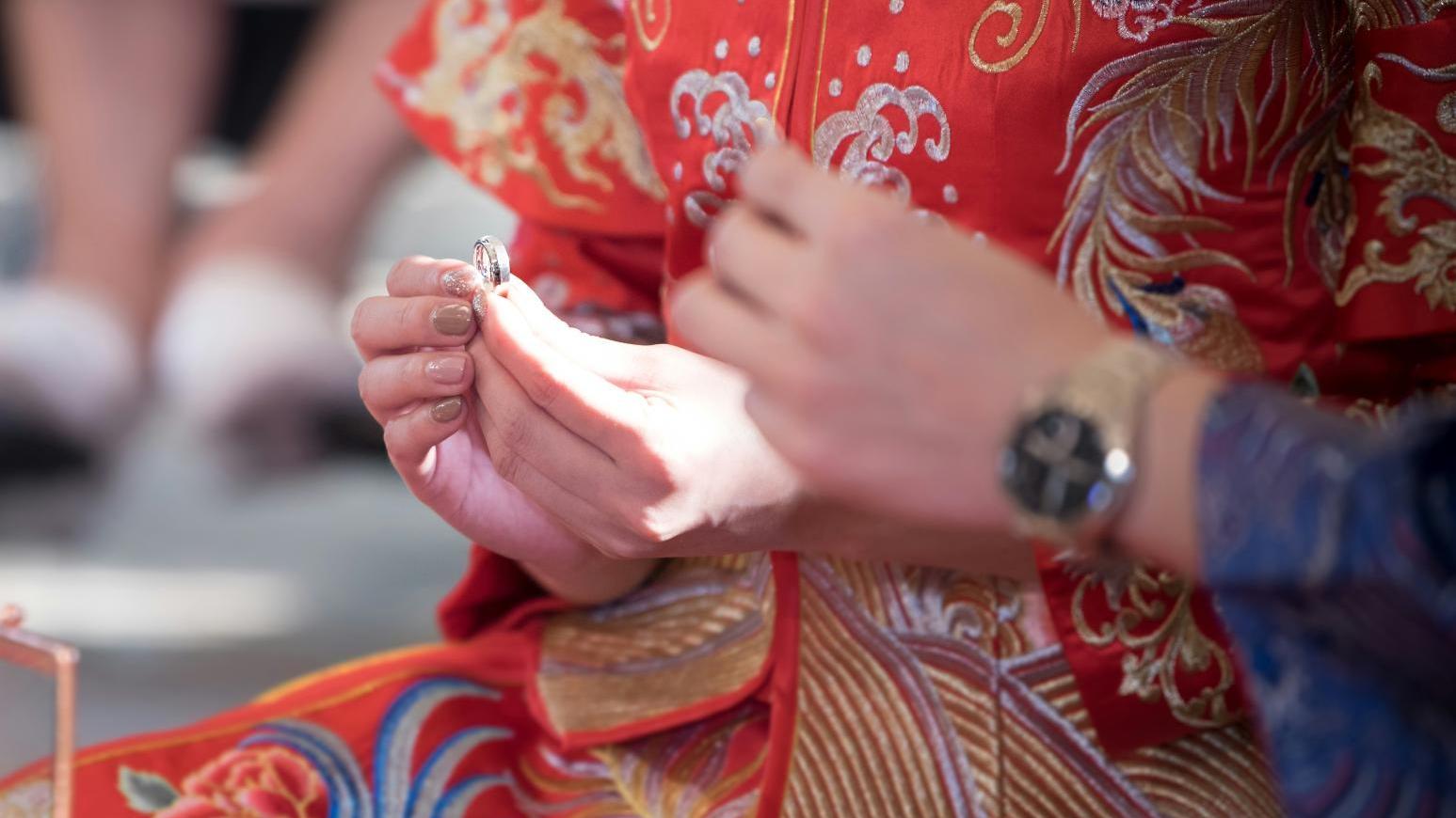 結婚消費券興起 廣州一地初婚最高可領8萬。（示意圖／unsplash）