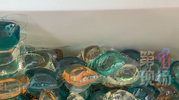 洗衣球內的洗劑濃度較高。（示意圖／微博＠第一現場）