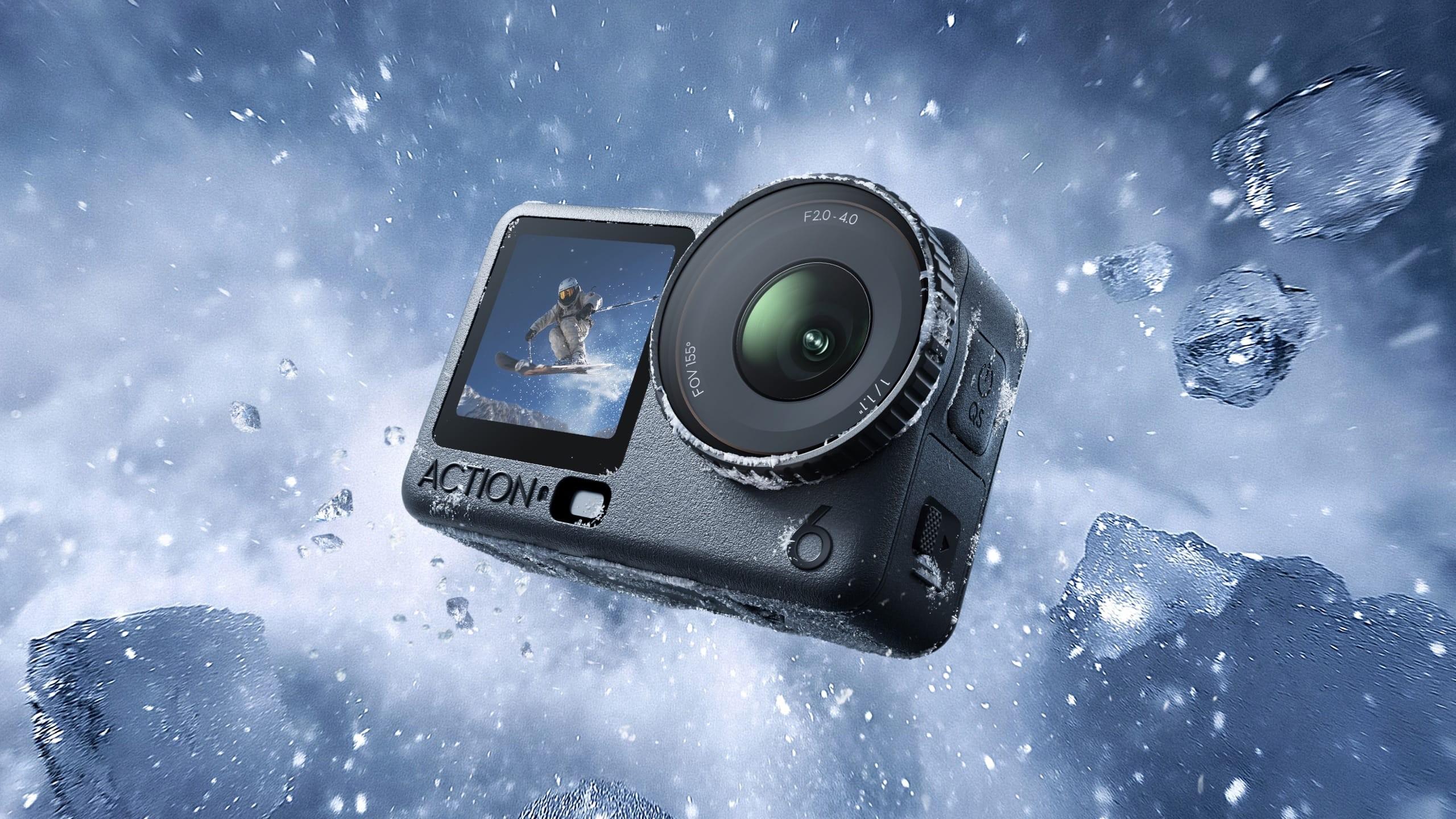 DJI Osmo Action 6旗艦運動相機登場　首創可變光圈、1/1.1吋大底感光元件