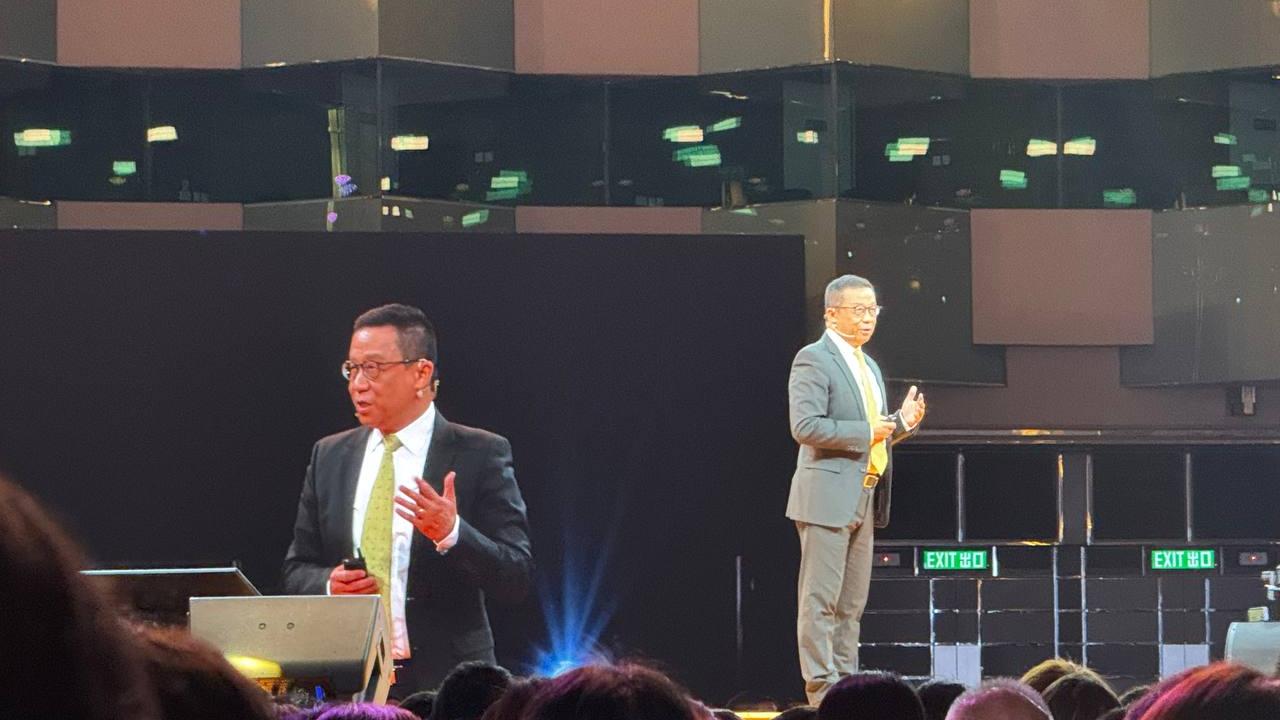 香港科技探索舉行Vision Day 2025，王維基辭詞時預告，明年投資2.5億加強推廣。