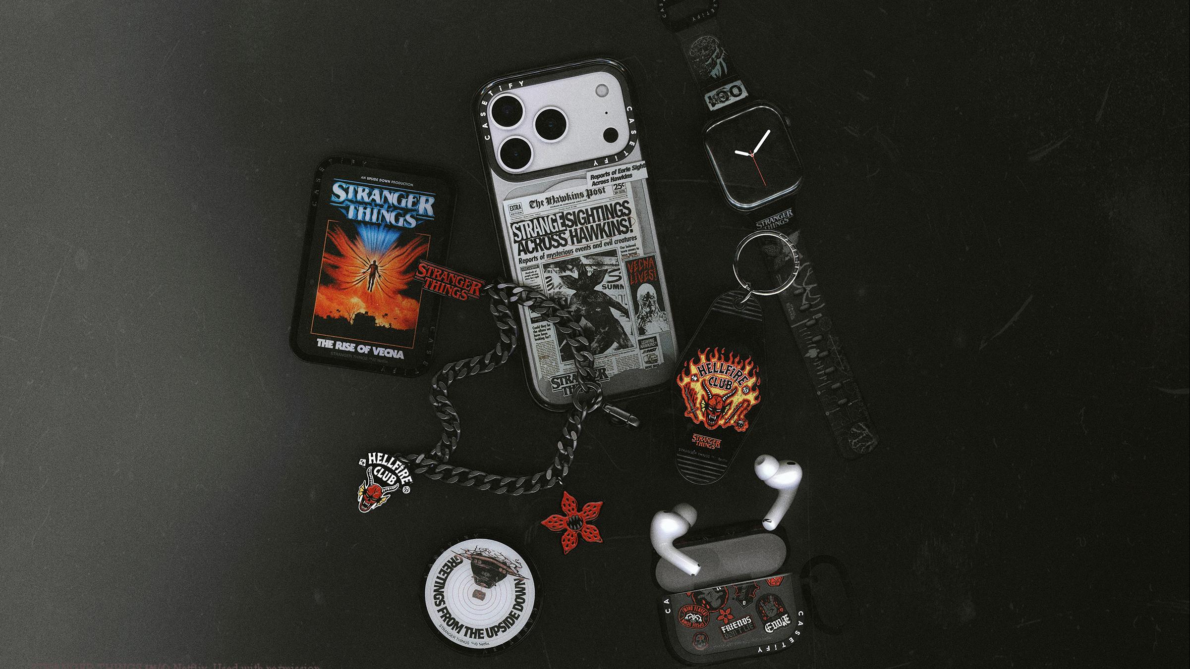 Stranger Things怪奇物語再次聯乘CASETiFY　限量手機殼、充電配件超搶手