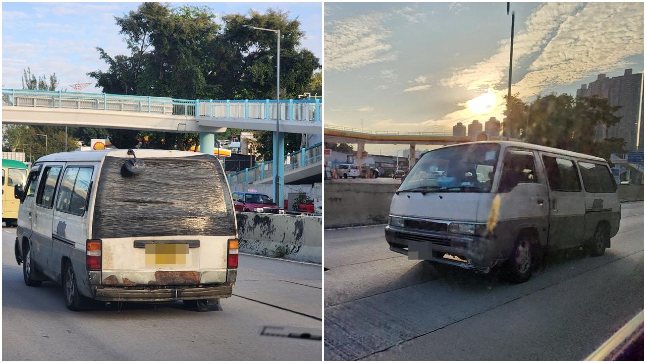 網上熱話｜驚見生鏽殘舊客貨車  網民笑稱敘利亞風格