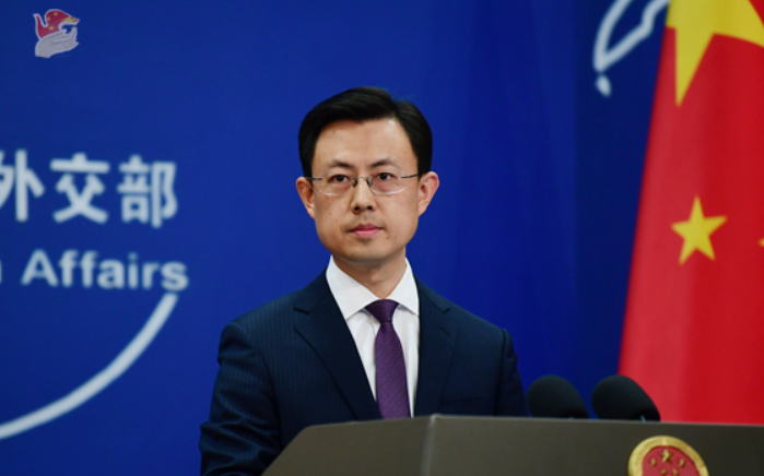 外交部發言人郭嘉昆  (網上圖片)