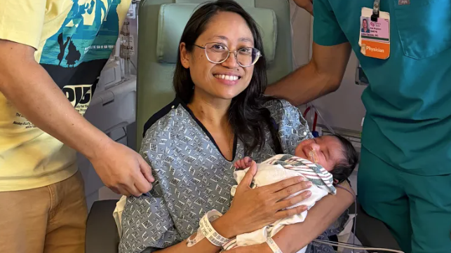 41歲婦長10公斤卵巢水瘤 術前竟驗出懷孕 母子平安