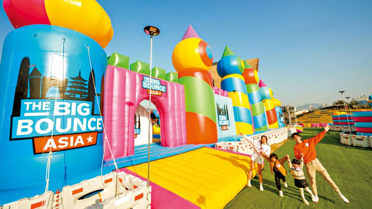 Sun Life永明冠名贊助 全球最大型彈跳體驗 The Big Bounce再現西九