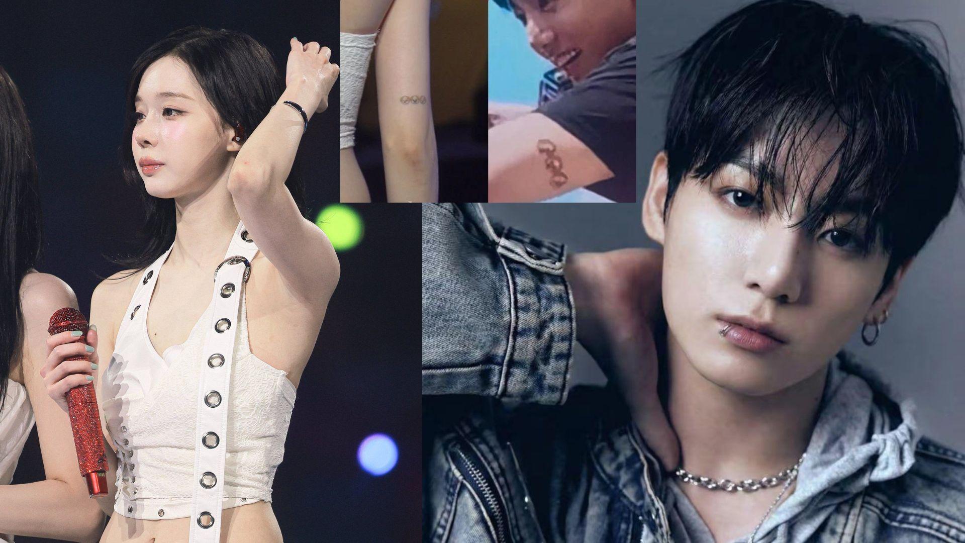 Jung Kook柾國@BTS爆戀情 與WINTER@aespa疑有情侶紋身惹熱議