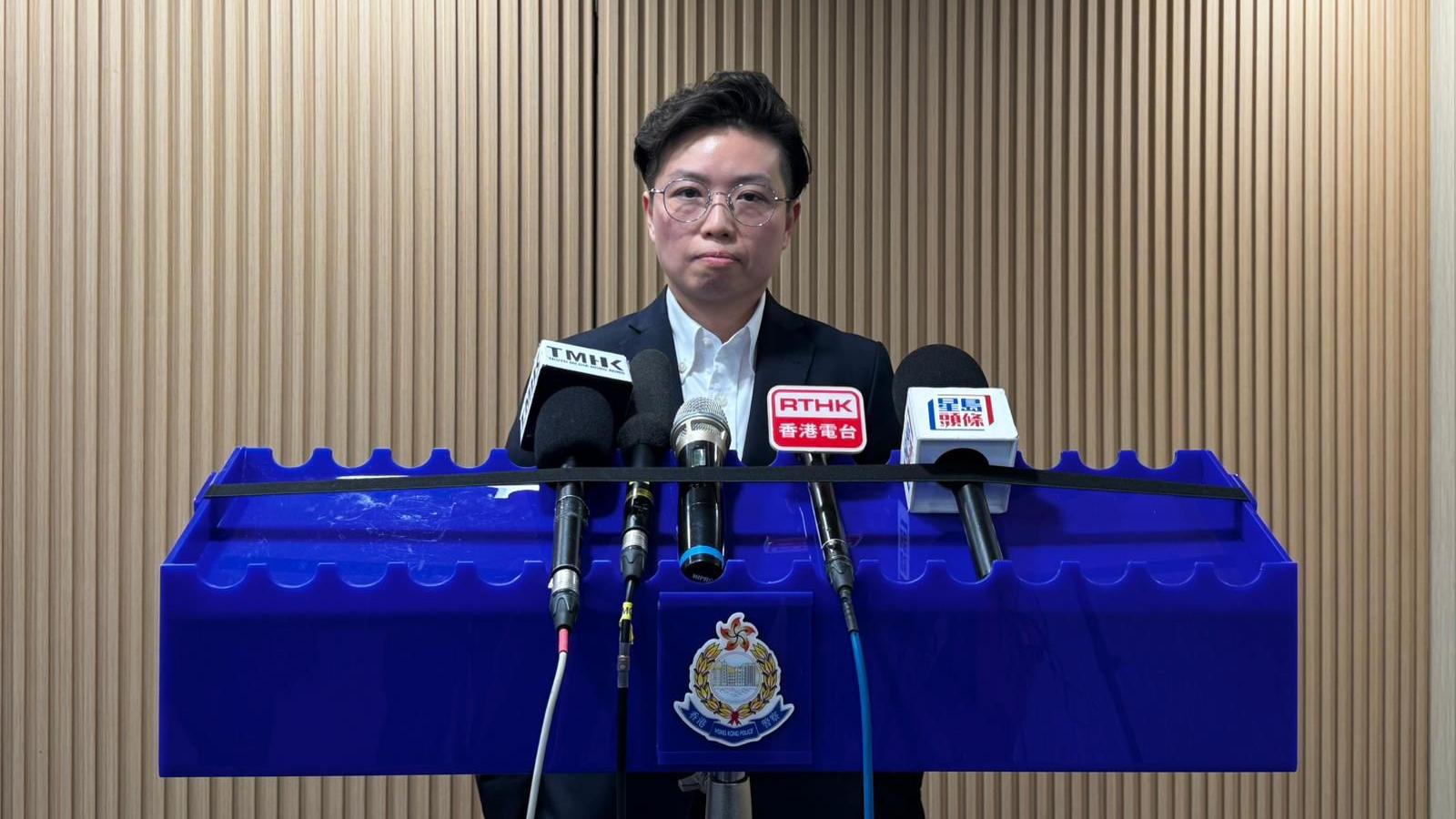 元朗警區刑事調查隊第5隊偵緝督察何倩茵簡介案情。