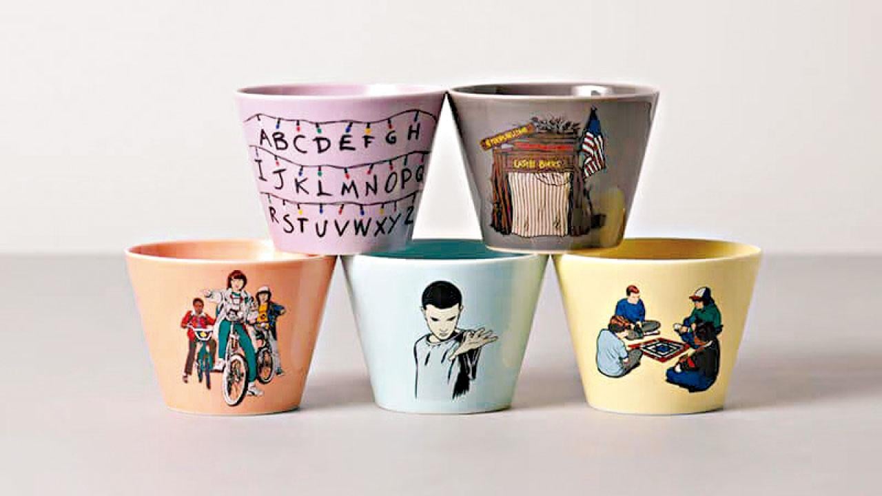 Netflix與日本瓷器名店聯乘推《怪奇物語》紀念款蕎麥麵杯