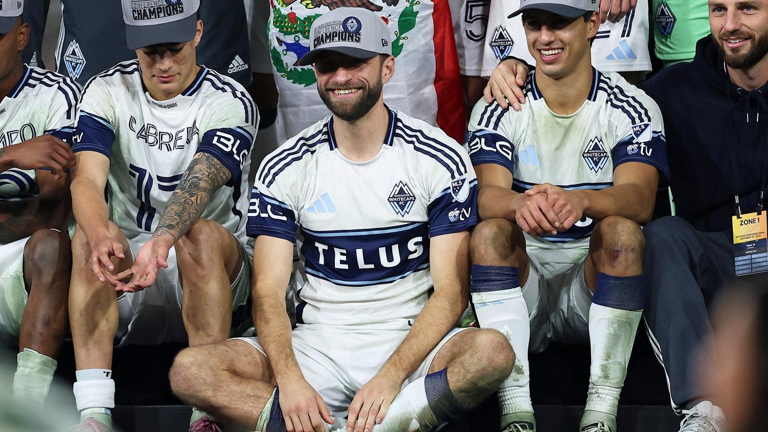 梅拿帶領溫哥華白帽在西岸決賽勝出。(路透社)