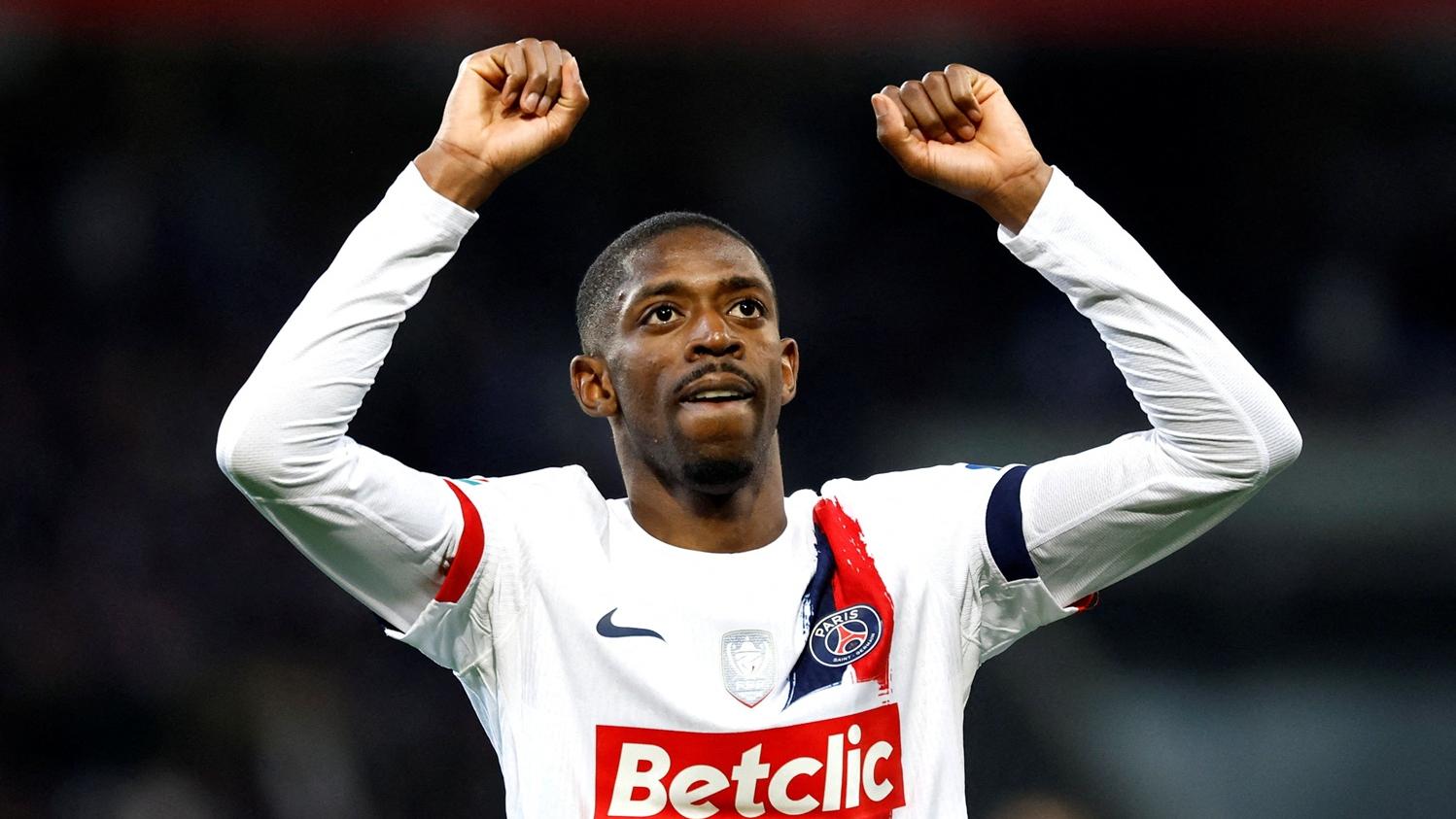 巴黎聖日耳門的迪比利。(路透社)