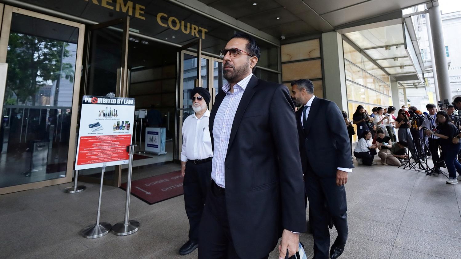 新加坡反對派領袖畢丹星。(路透社)