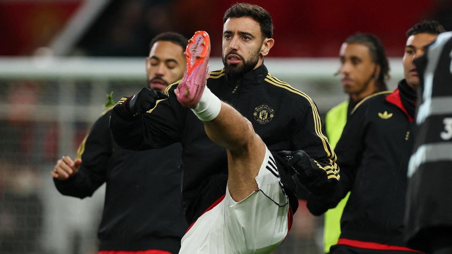 曼聯隊長般奴費南迪斯。(路透社資料圖片)