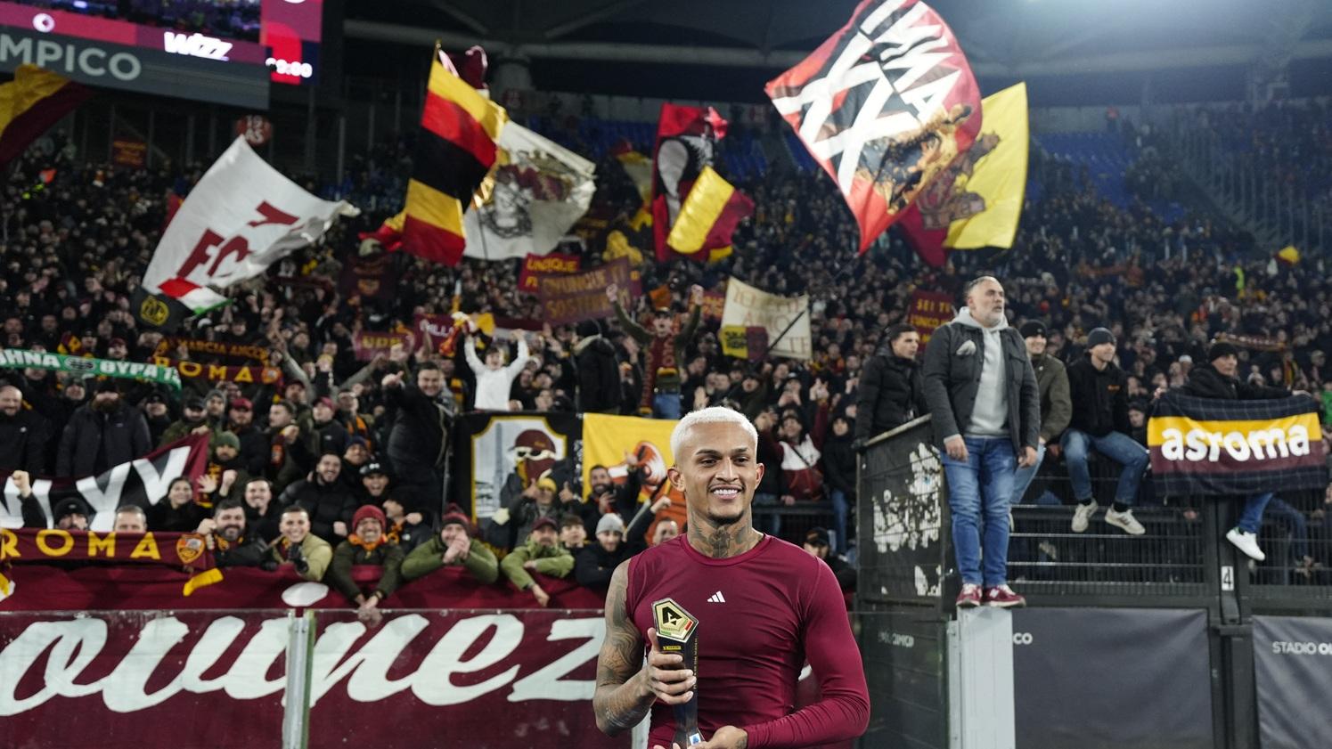 法蘭卡為羅馬一箭定江山。(路透社)