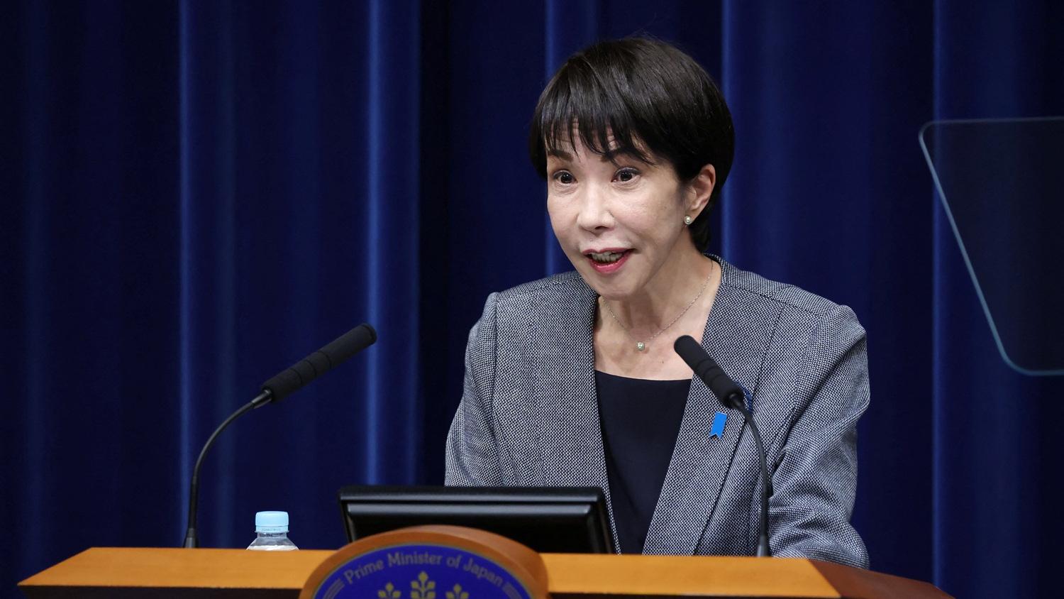 日本首相高市早苗。(路透社)