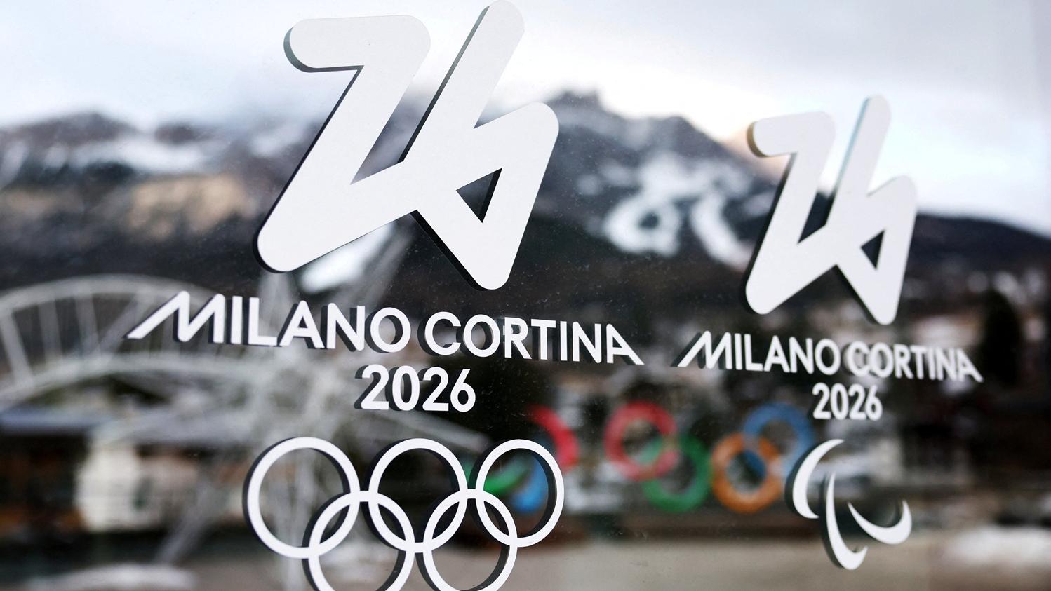 米蘭科爾蒂納冬季奧運會。(路透社)