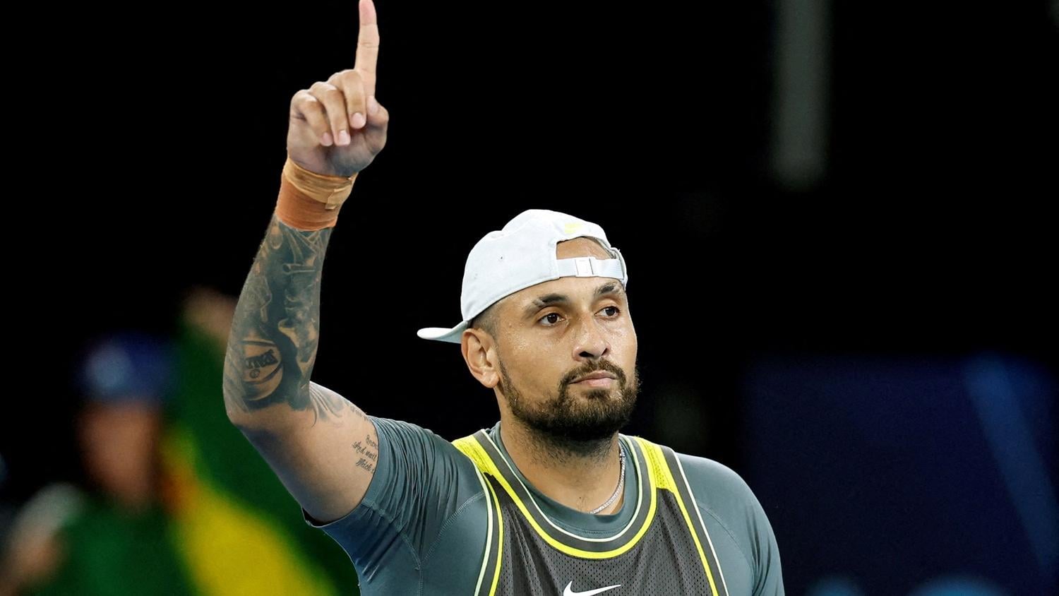 澳洲網球手基利奧斯。(路透社)