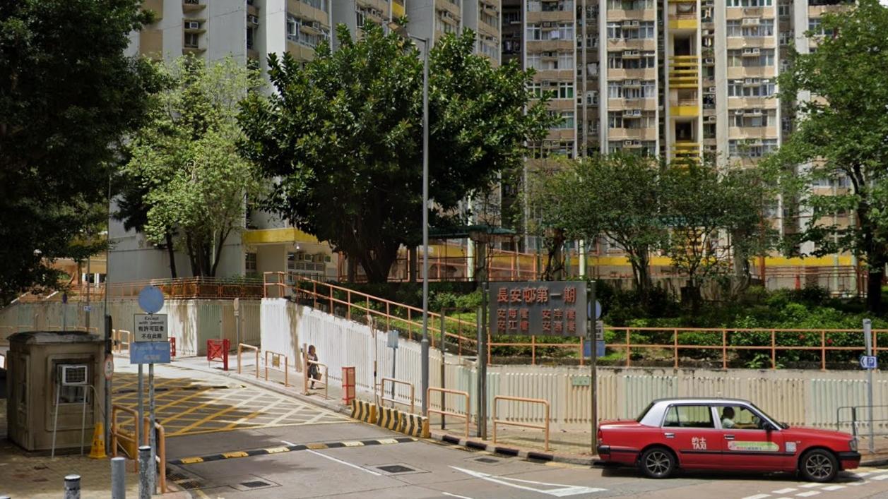 青衣長安邨。（Google地圖截圖）