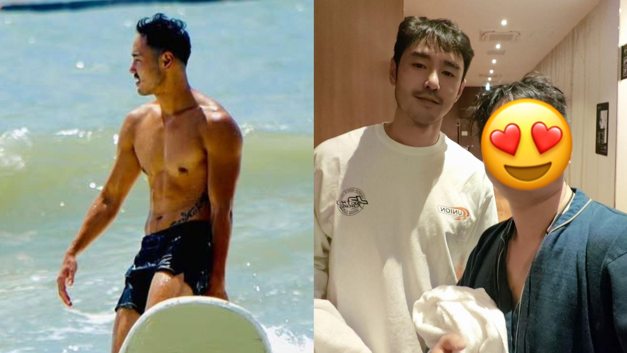 阮經天全裸浸溫泉被粉絲要求合照 高EQ回應盡顯親民態度