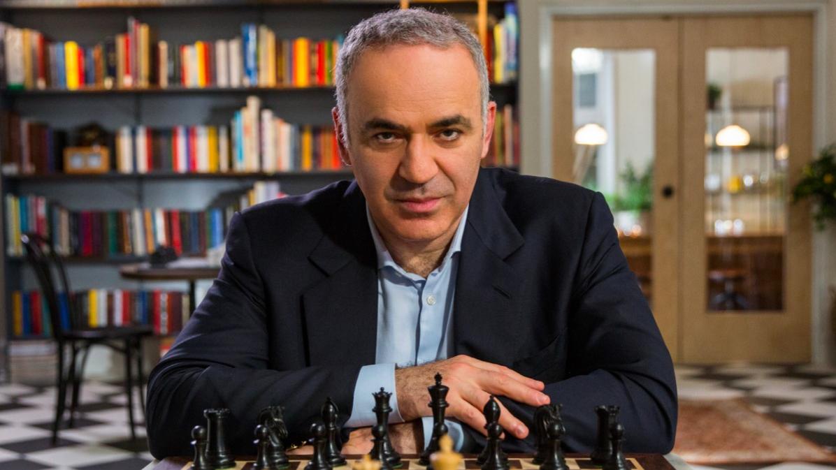 國際象棋棋王卡斯帕羅夫。(網上圖片)