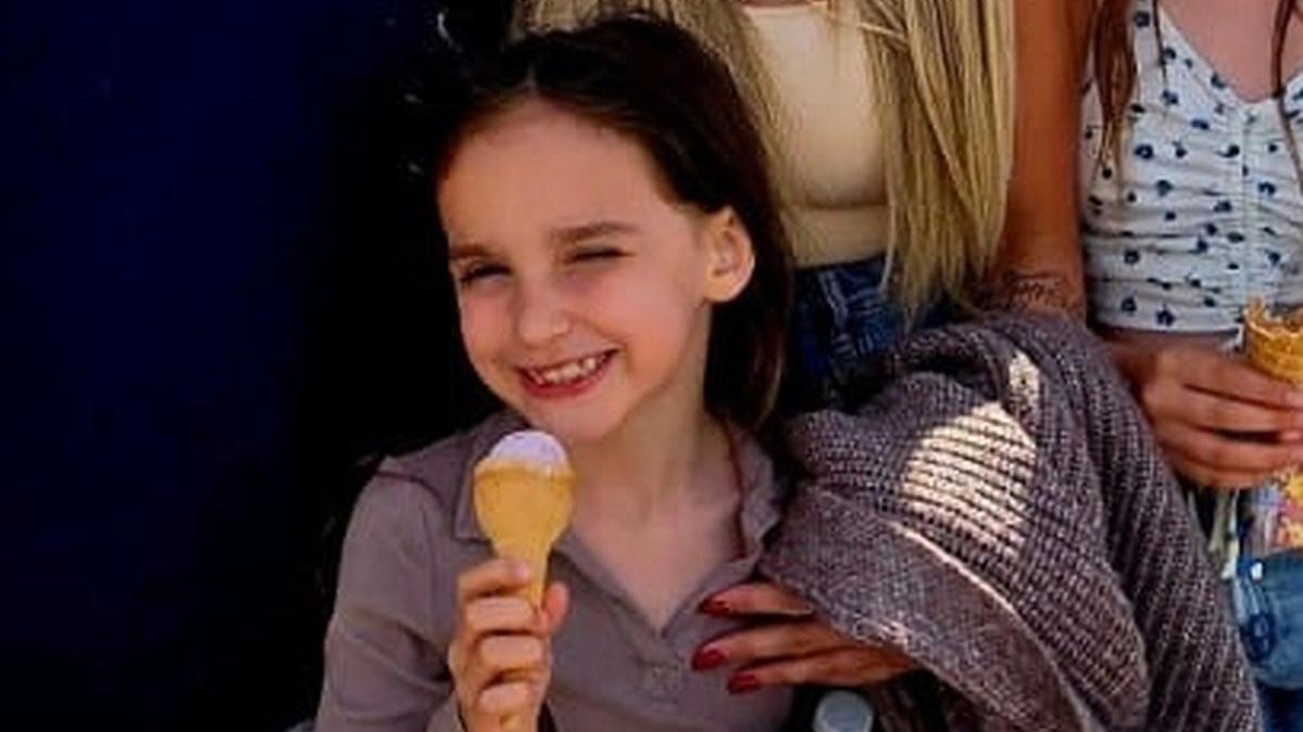 遇害的9歲女童。(網上圖片)