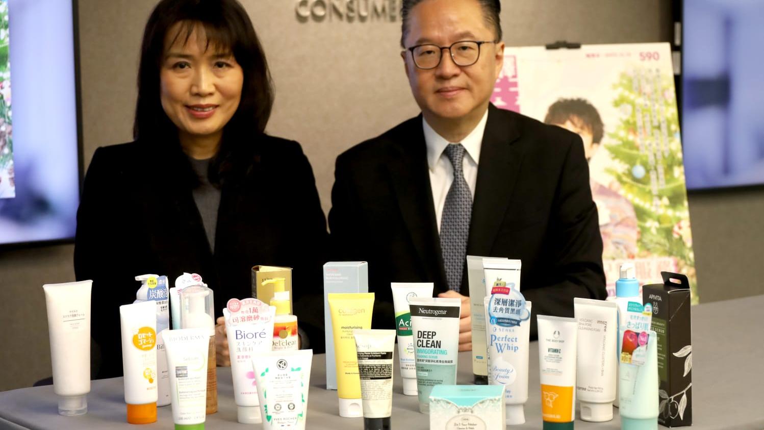 消委會｜25款去角質產品1款二噁烷超標 Bifesta性價比最高（鍾式明 攝）
