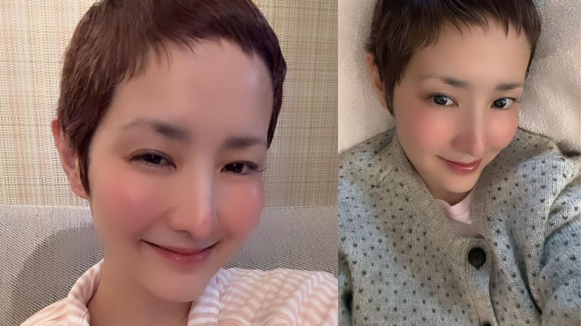 GTO抗癌女星希良梨一度病危 大步檻過公開自拍照重現笑顏