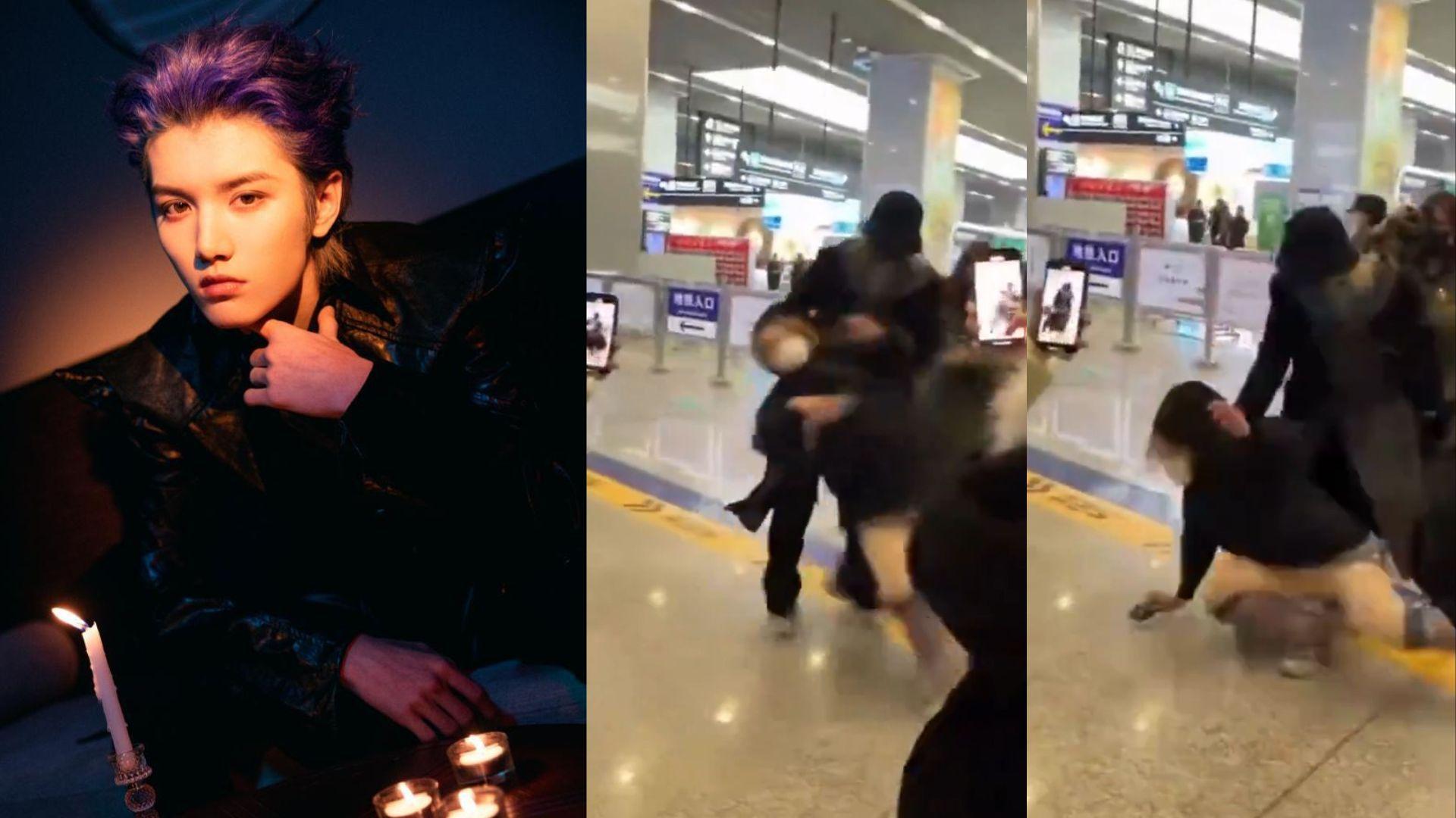 24歲內地偶像靈超暴走毆打跟拍女粉絲 被打私生飯竟稱：香香的