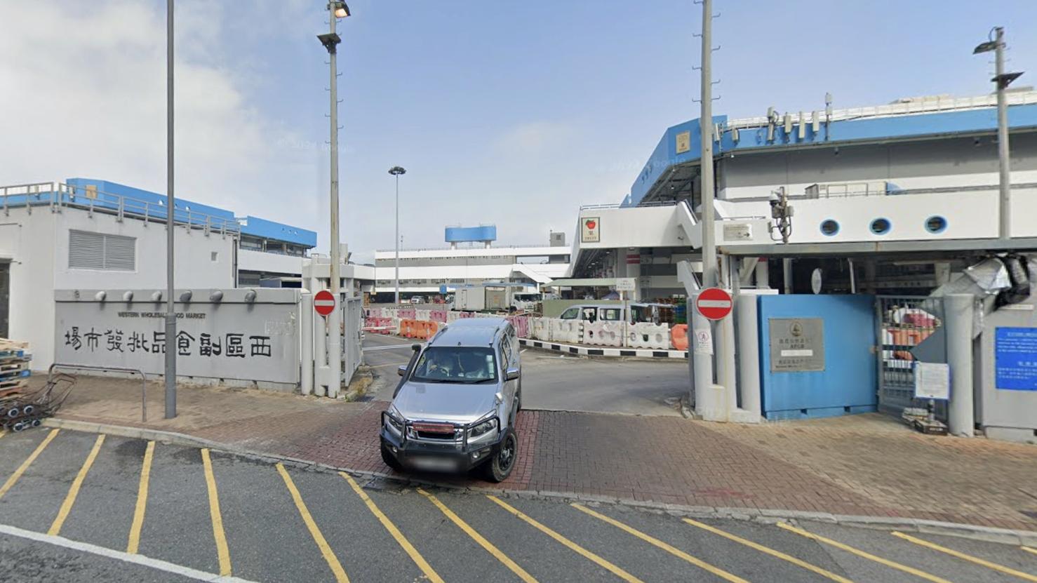 西區副食品批發市場。（Google地圖截圖）