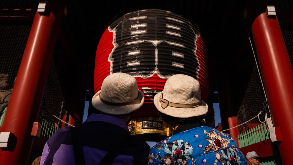 東京淺草寺雷門。(美聯社)