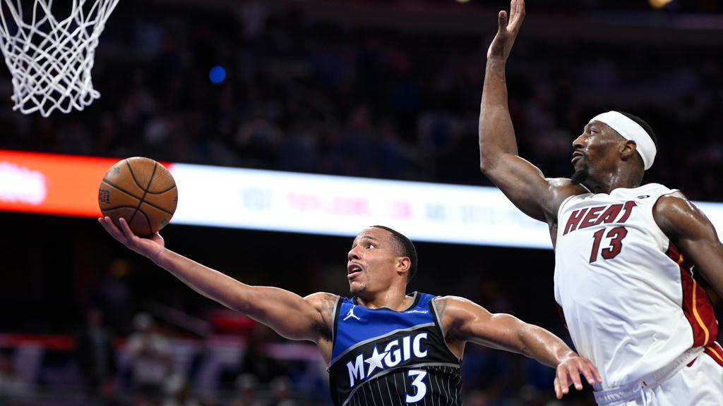 巴尼帶領魔術擊敗熱火晉身NBA盃四強。(美聯社)