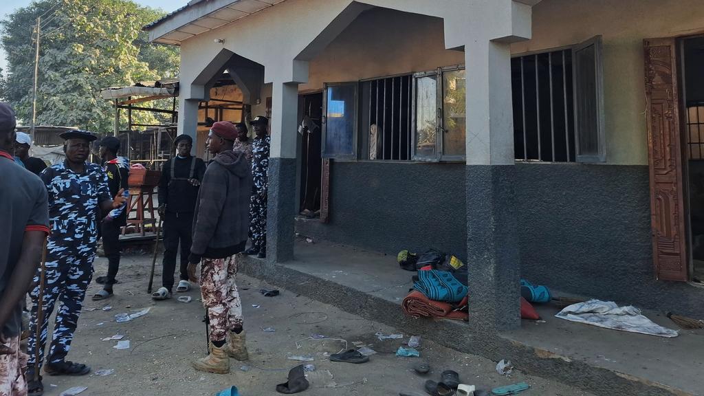 尼日利亞清真寺爆炸。(美聯社)