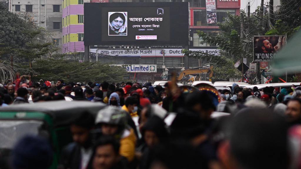 孟加拉首女性總理吉亞（Khaleda Zia）病逝　享年80歲。（美聯社）
