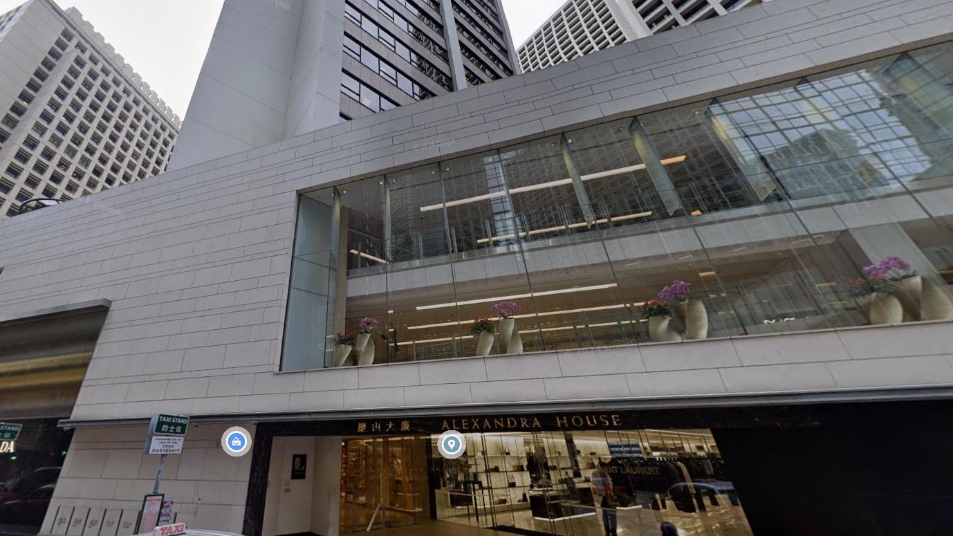 中環有女子於廁所內誕嬰。（Google地圖截圖）