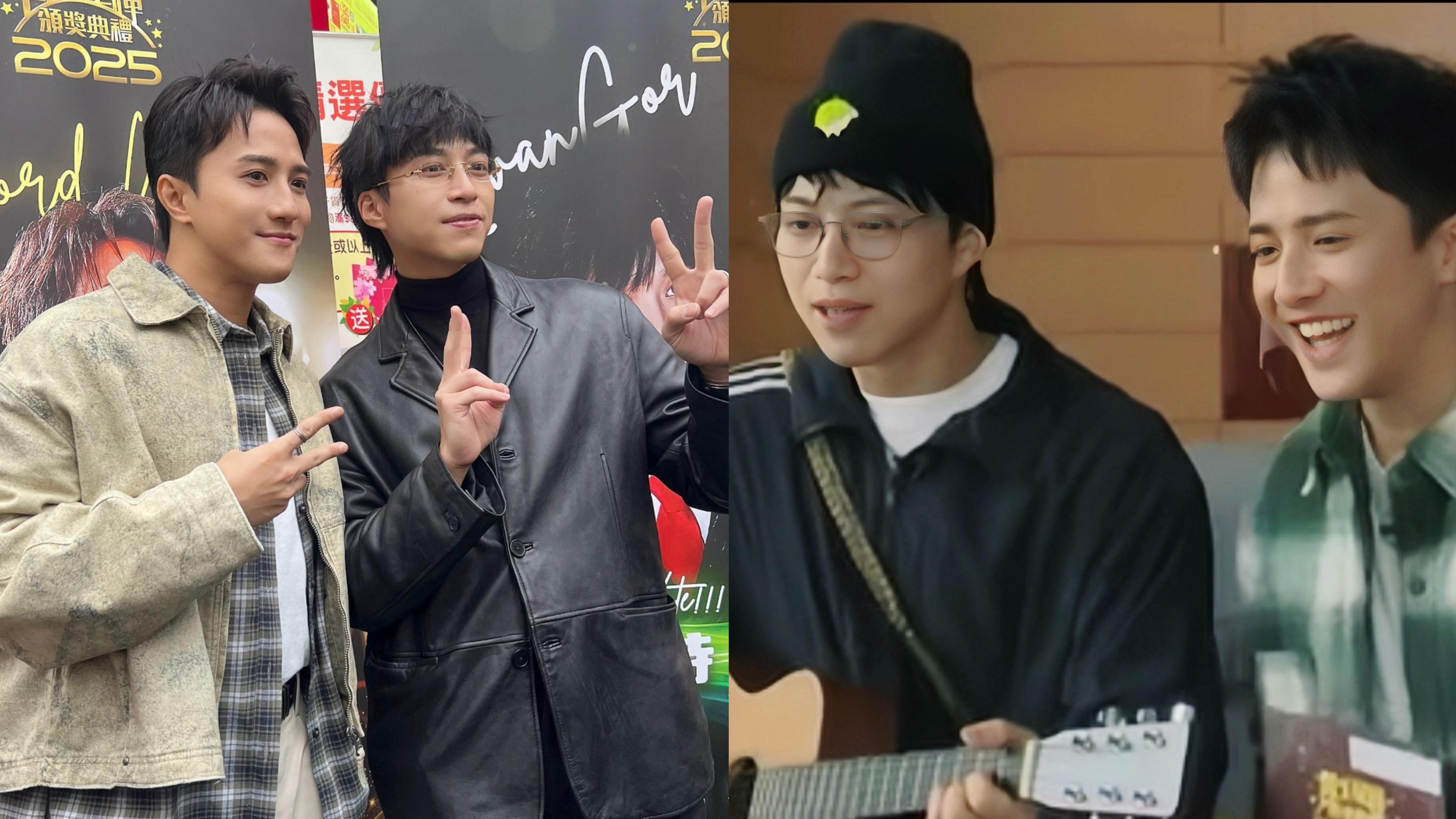 吳業坤黃庭鋒為飛躍獎落力拉票 TVB 飯堂派鮑魚獻唱