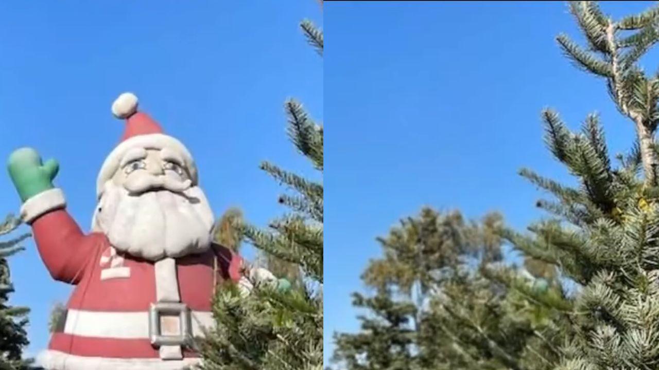 美國12米聖誕老人被盜　疑多人半夜合謀犯案