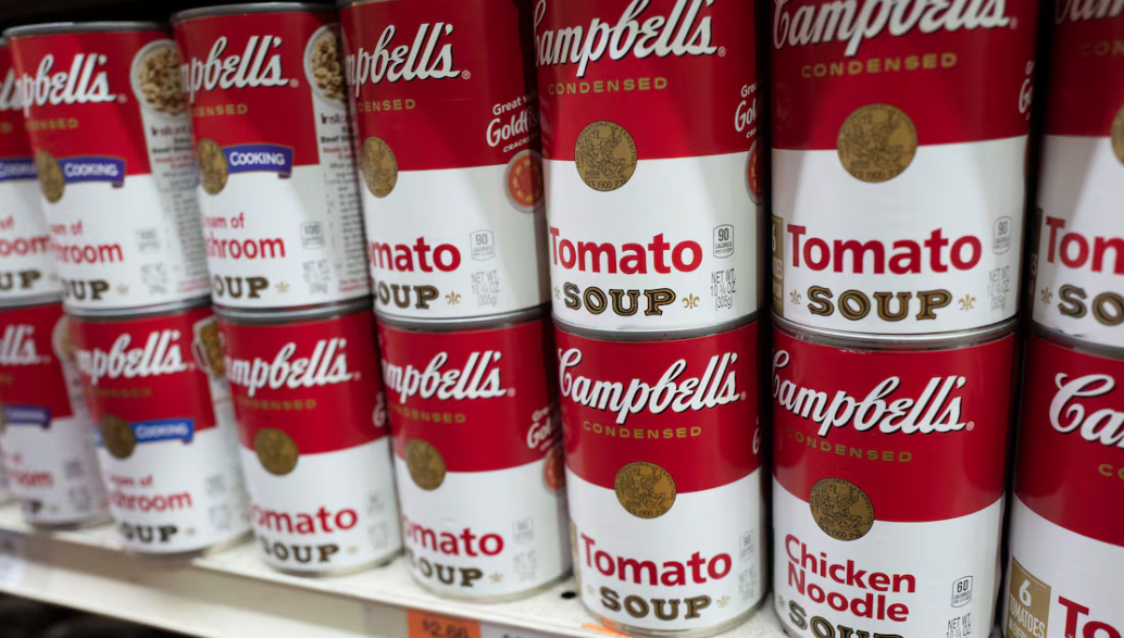 美國傳承百年的經典罐頭湯品牌金寶湯(美聯社)