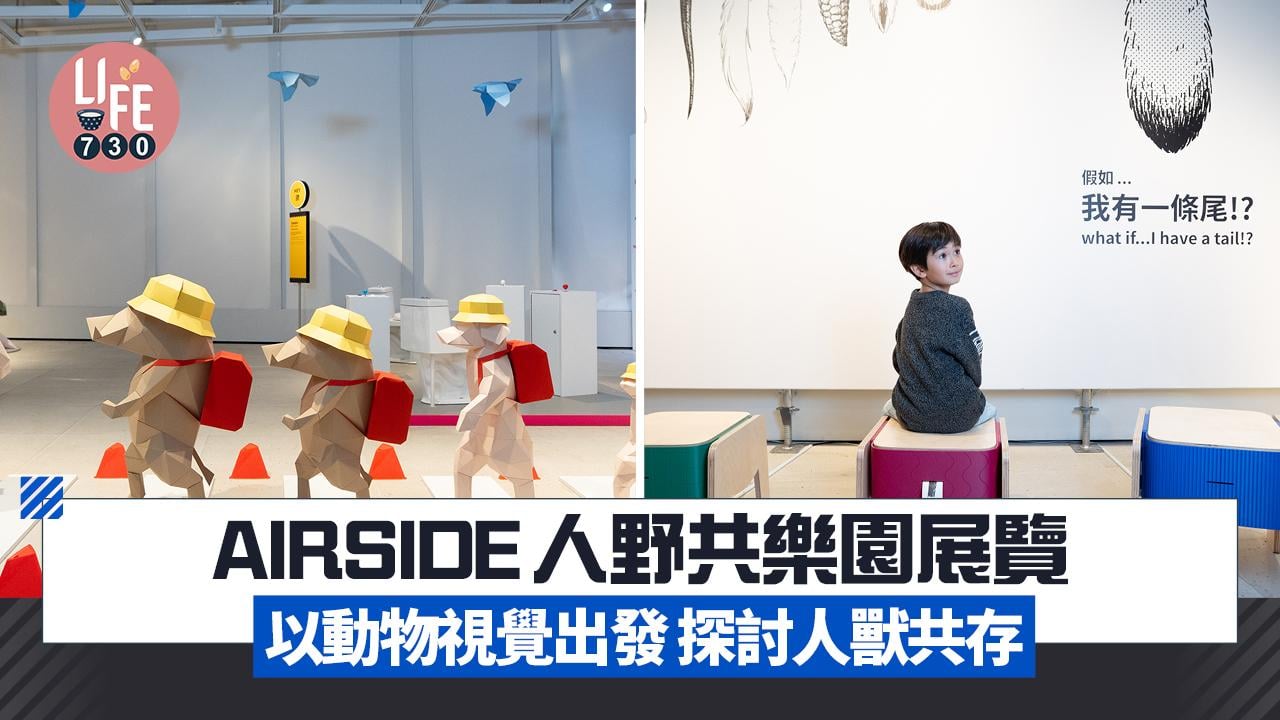 AIRSIDE GATE33藝文館《人野共樂園》展覽   以動物視覺出發 探討人獸共存 