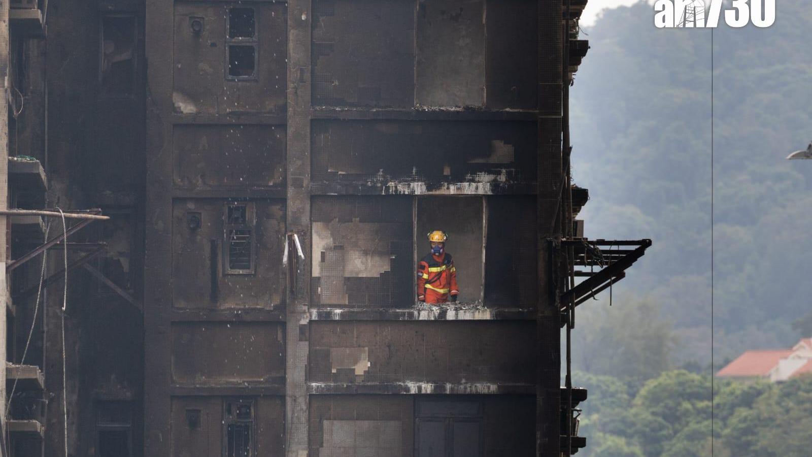 大埔宏福苑五級火。(蘇文傑 攝/ 資料圖片)