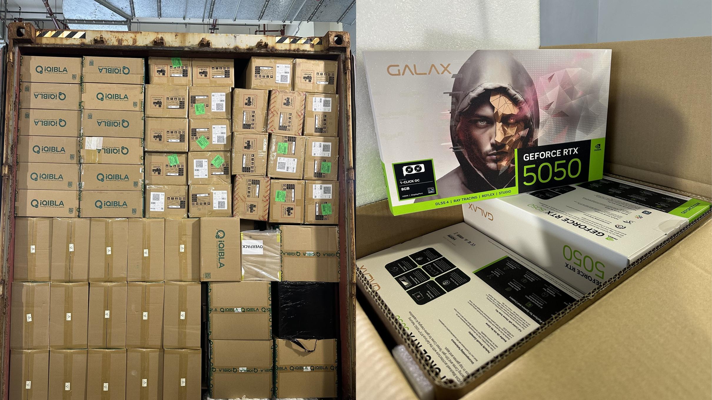 海關破遠洋船走私案，往印尼貨櫃檢1.95億元貨。（政府新聞處圖片）