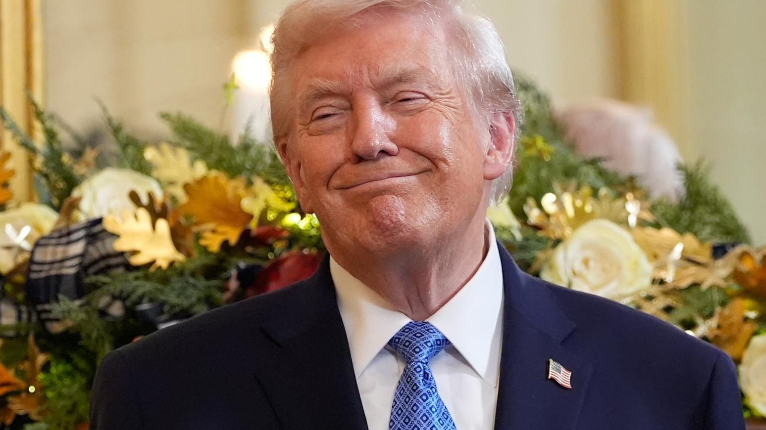 特朗普16日深夜無預警宣布將於白宮發表全國演說。（圖／美聯社）