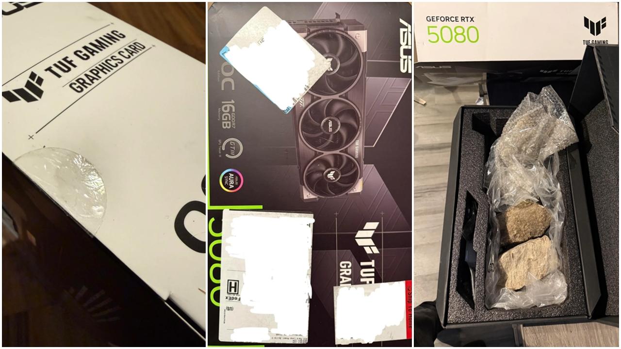 顯示卡貨不對版　開箱後發現是石頭   買家哭訴BestBuy拒絕退款