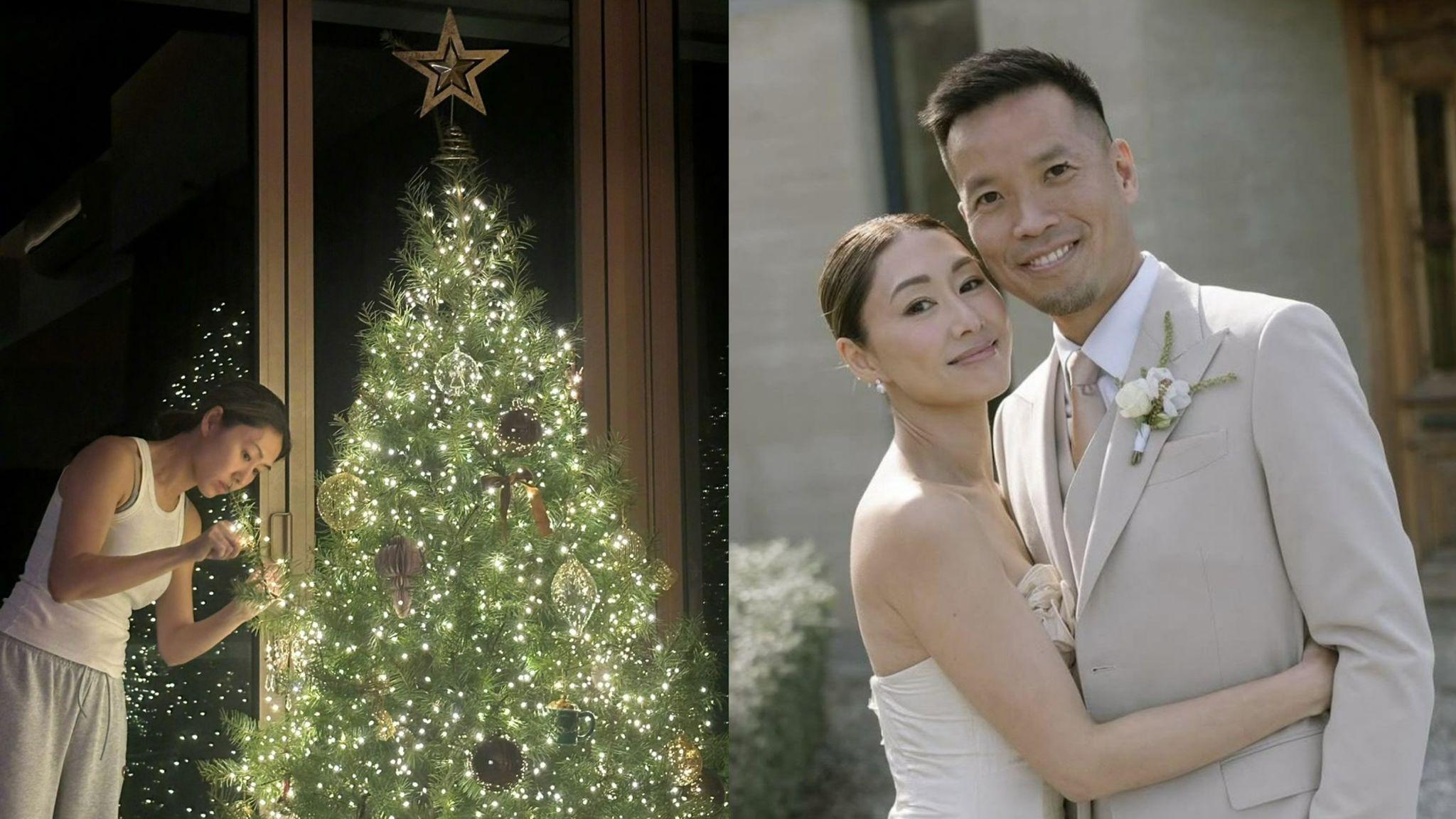 胡定欣新婚愛巢佈置聖誕樹 豪宅環境曝光客廳勁寬敞