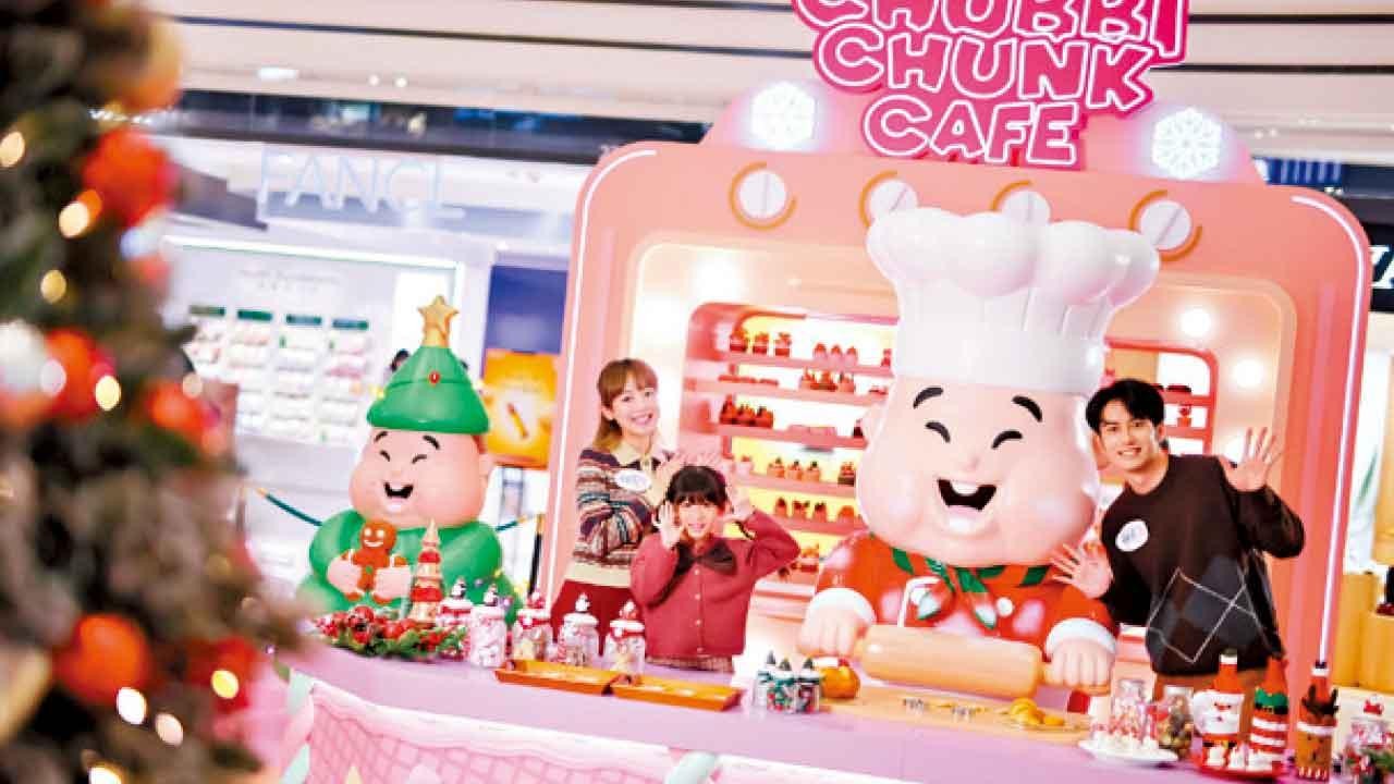 打卡浪漫飄雪 與為食鬼馬肥仔過最潮聖誕